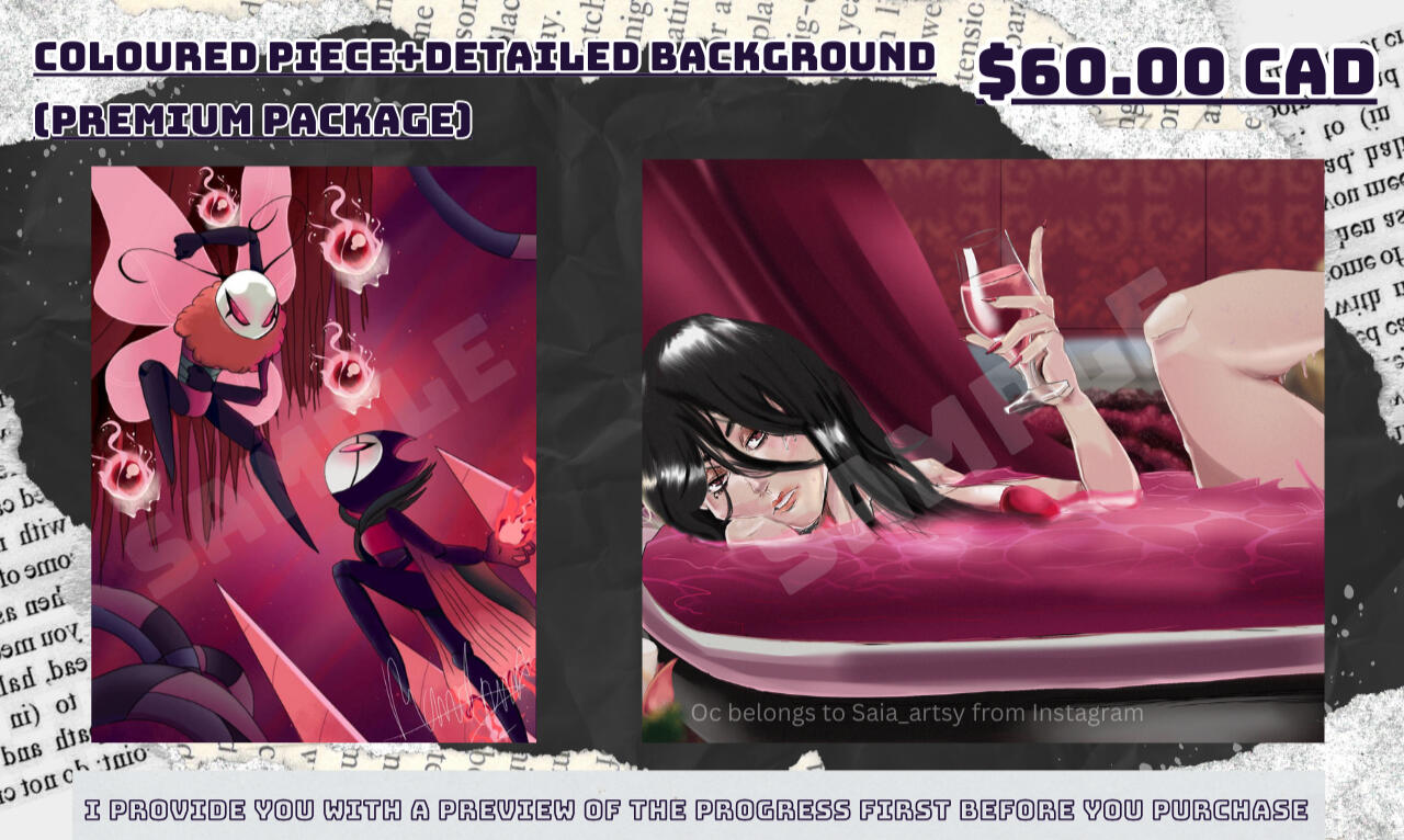 Character can either have a simple rendering/shading or heavy rendering/shading