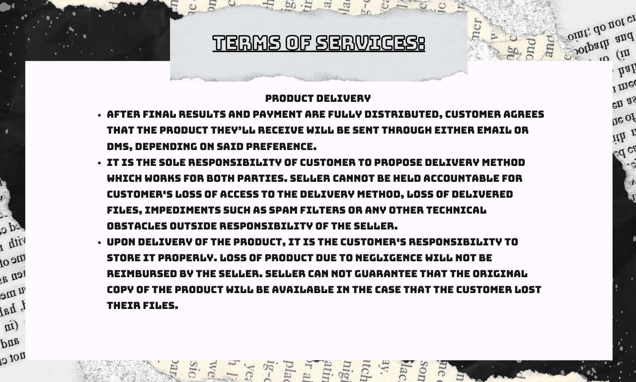 Tos Product delivery